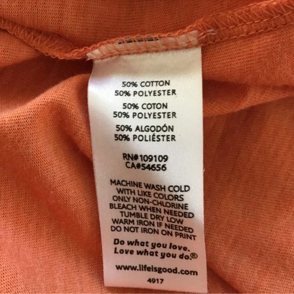 Life is good Men’s Shirt Size S Short Sleeve Cotton - Picture 5 of 5